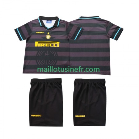 Maillot de Foot Inter Milan Troisième Retro 1997 1998 - Enfant